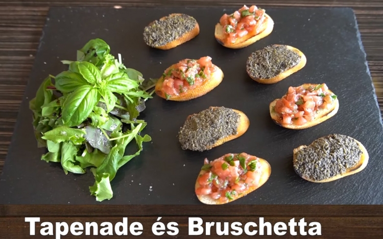 Főzzünk Robival! Tapenade és Bruschetta - VIDEÓ