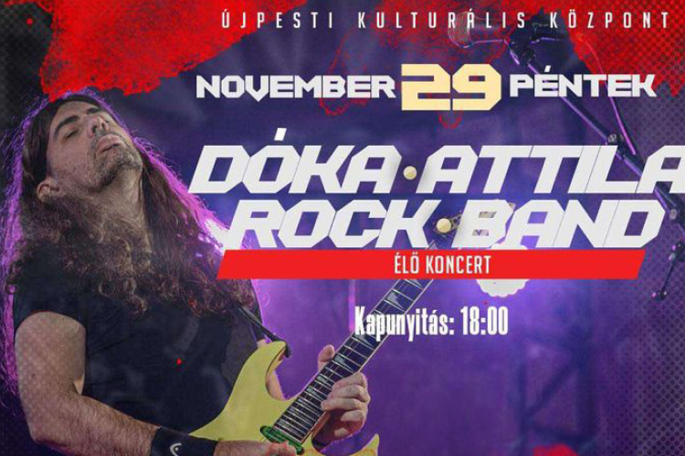 Dóka Attila koncert lesz Budapesten!